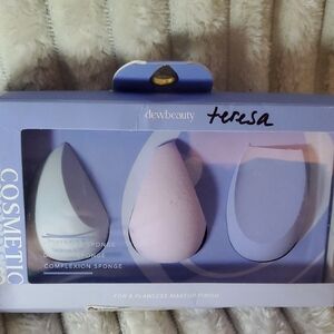 Makeup Sponge Set - Pink, Purple, White